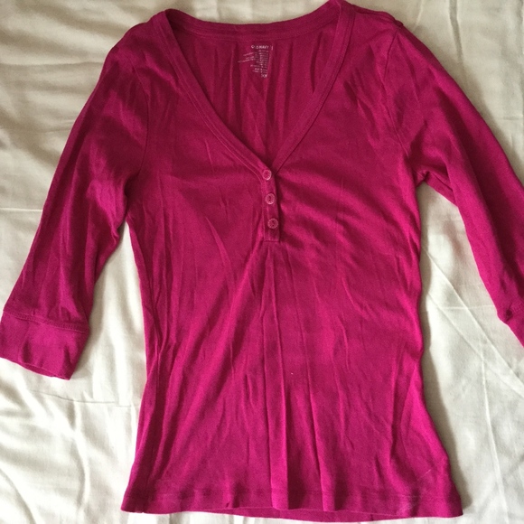 Woman Old Navy Shirt V-Neck - Picture 5 of 8